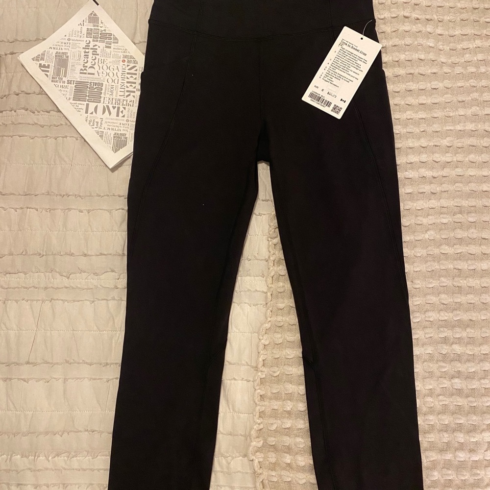 Lululemon Time To Sweat Crop 23” Leggings